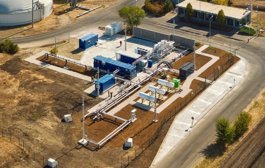 Grupul MOL lansează prima unitate de producție de biometan la Szarvas