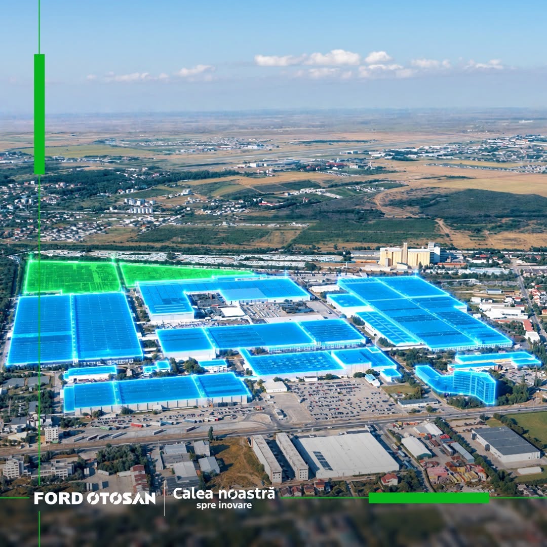 Ford Otosan România construiește un parc fotovoltaic de 5,1 MW la fabrica din Craiova